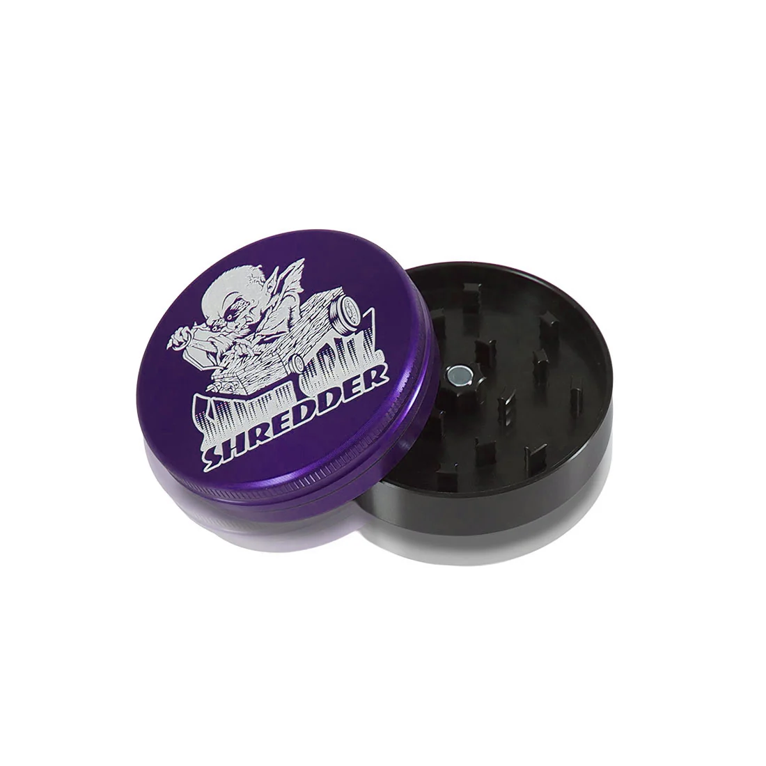 Aluminum 2 Piece Large "Shred Till Dead" Herb Grinder - Image 6
