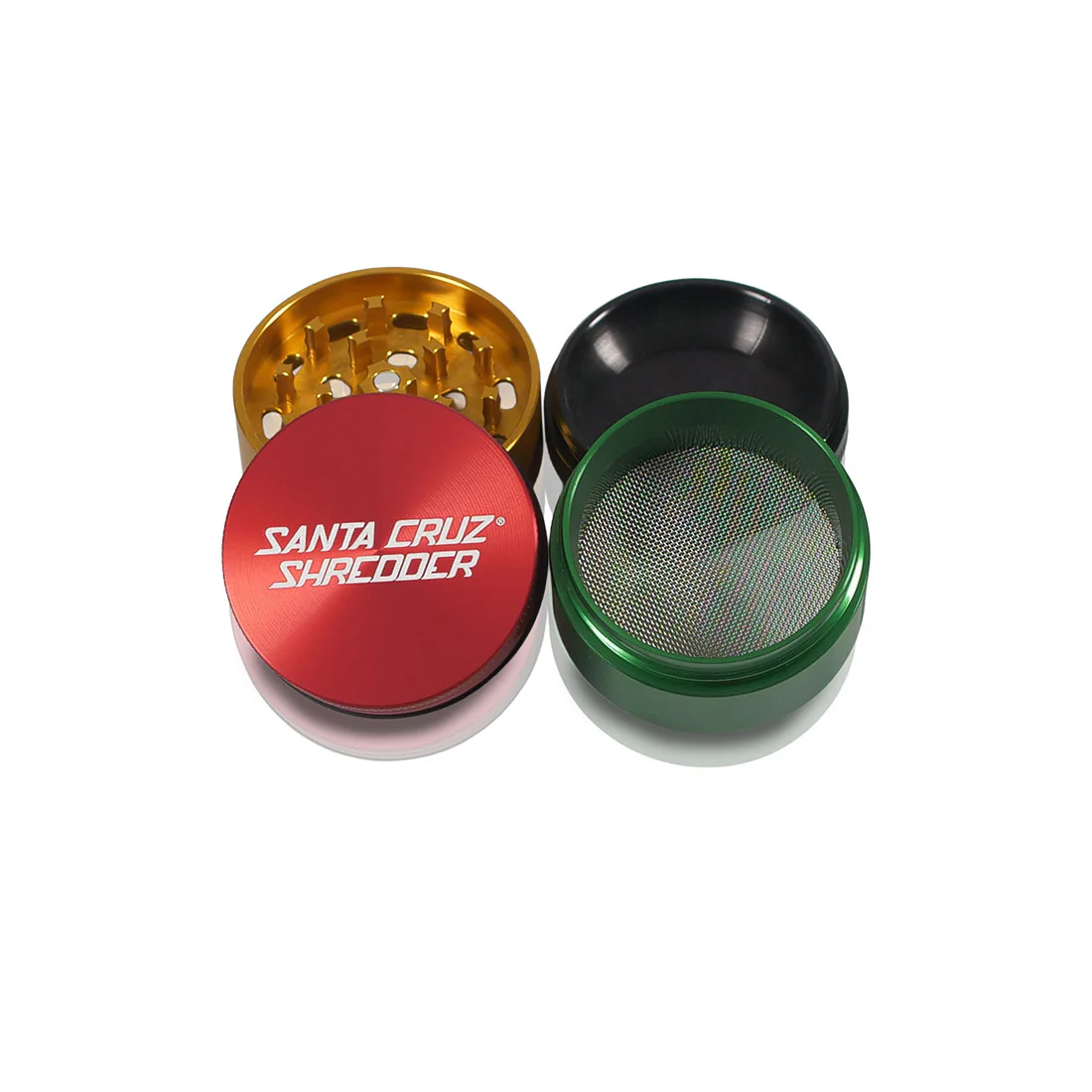 Aluminum 4 Piece Medium Herb Grinders - Image 3