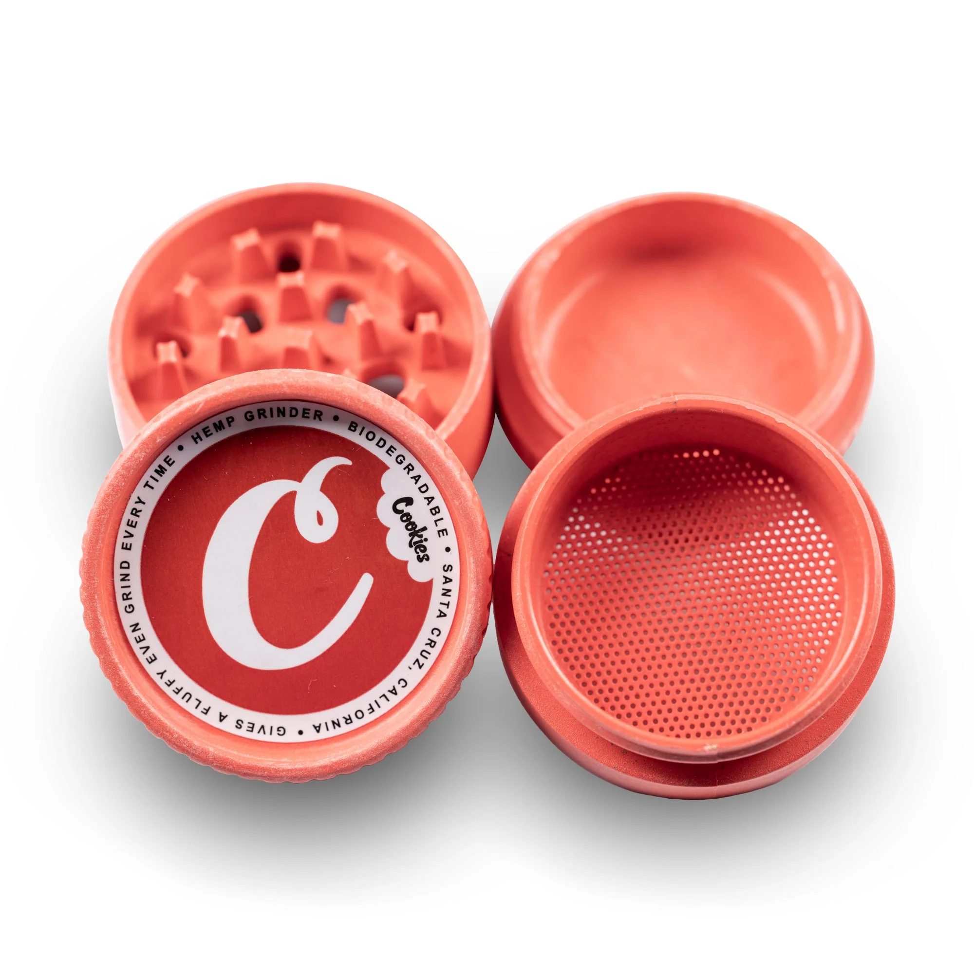 Hemp 4 Piece "Cookies" Grinders - Image 4